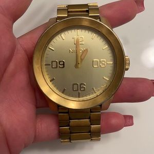 Nixon Gold Mens Watch